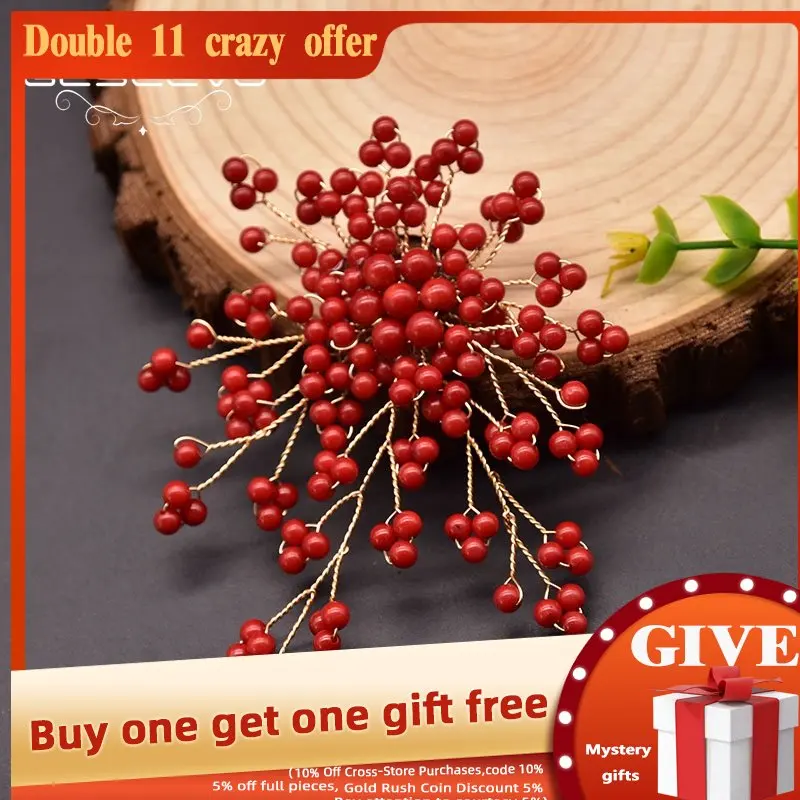 

GLSEEVO Новое поступление Брошь из натурального коралла для женщин Юбилейная брошь ручной работы роскошный оригинальный дизайн ювелирные изд...