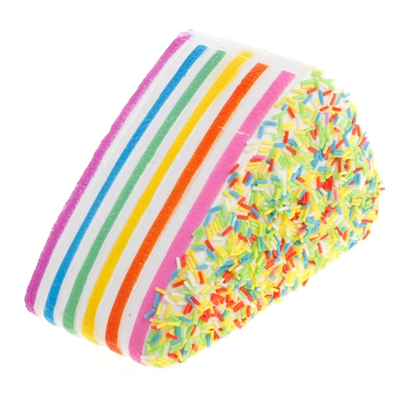 

Q0KB для треугольного торта, мягкая, супер медленно растущая, снимающая стресс, ароматная мягкая детская игрушка