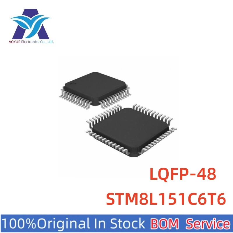 

New Original Stock IC Electronic Components STM8L151C6T6 STM8L STM8L151 Series IC MCU One Stop BOM Service