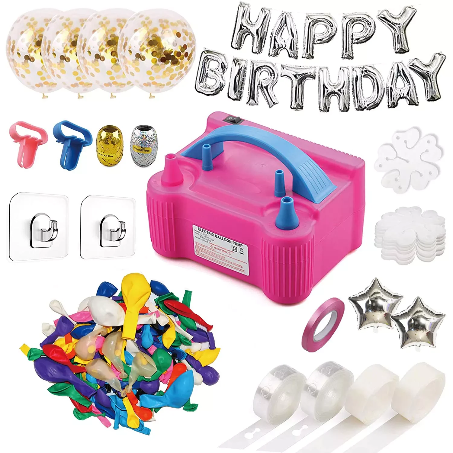 

79 шт., встроенный электрический насос для воздушных шаров