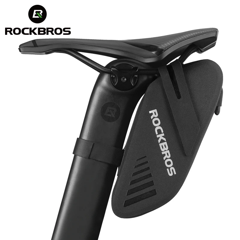ROCKBROS Bicycle Saddle Bag 0.6L Capacity Waterproof Bike Re