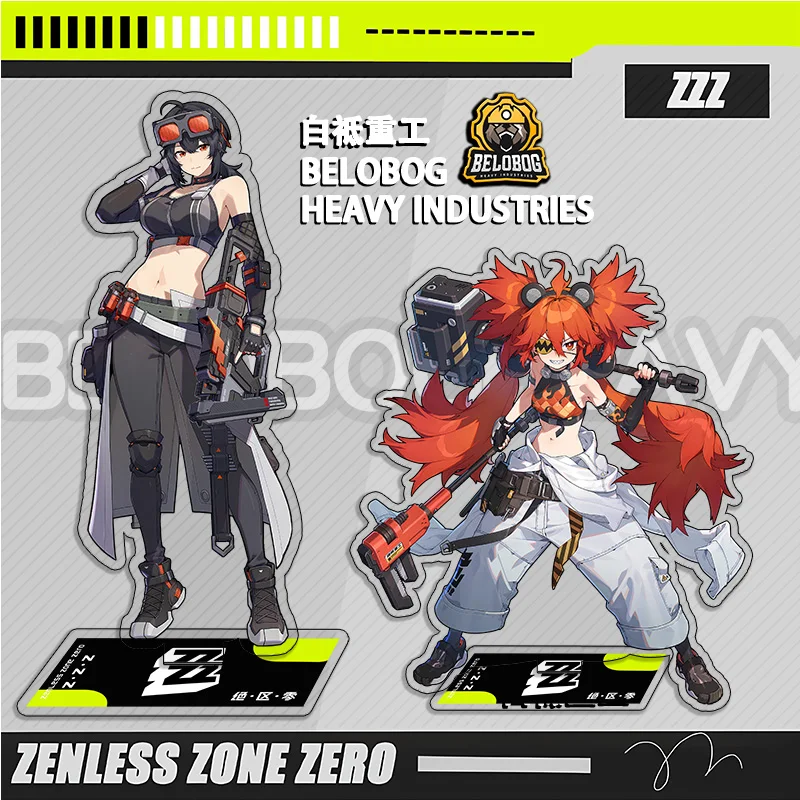 Аниме Zenless Zone Zero Koleda Belobog Corin Wickes Александрина Себастьян некомья Мана Люси Косплей