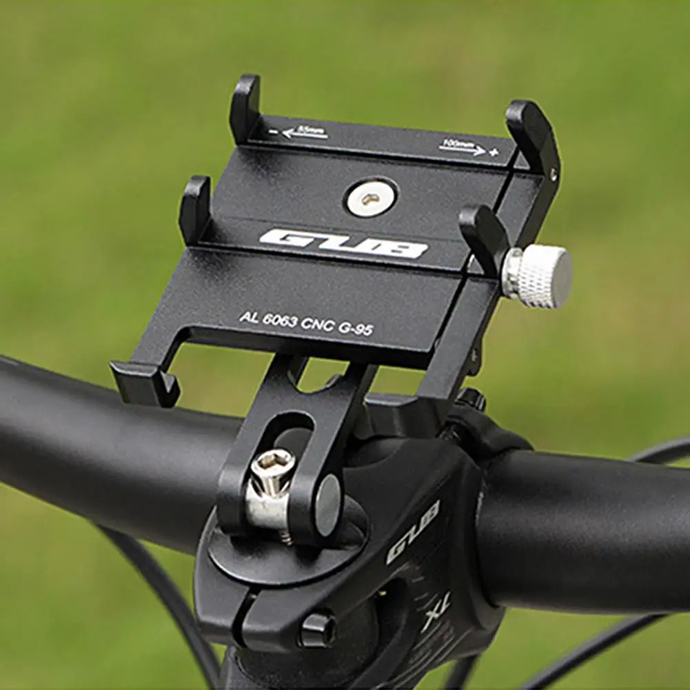 

GUB G-95 Bike Phone Holder Four-claw 270 Degree Rotation Portable Aluminum Alloy Bike Navigation Bracket Cycling Accessories