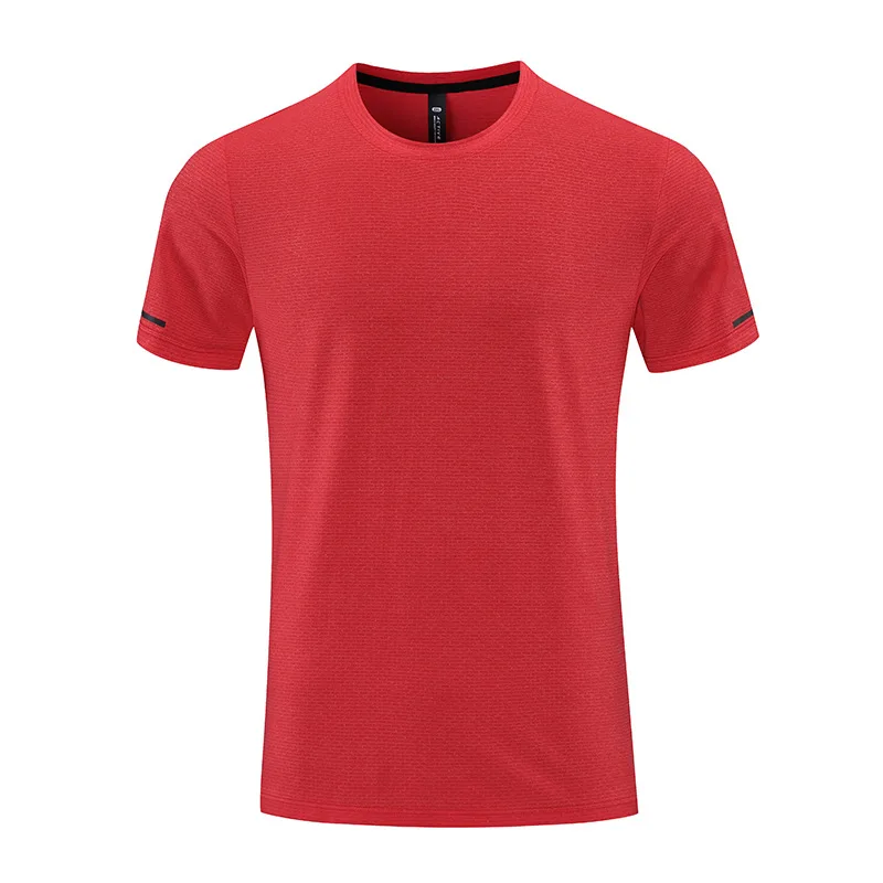 Men's Summer Casual Comfortable Tight-Fitting T-Shirt Sports Gym Sportswear Quick-Drying Breathable Shirt S-4XL