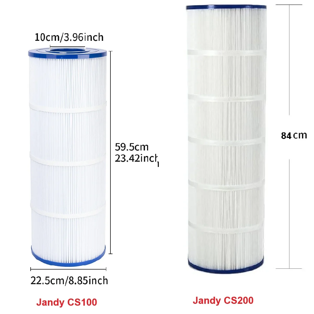 Фото Прочный фильтр для бассейнов Jandy CS100, CS200, CL340, CL460, CL580, замена для Pleatco, Unicel, Filbur, Ultral, для использования в спа-бассейнах и бассейнах. №4