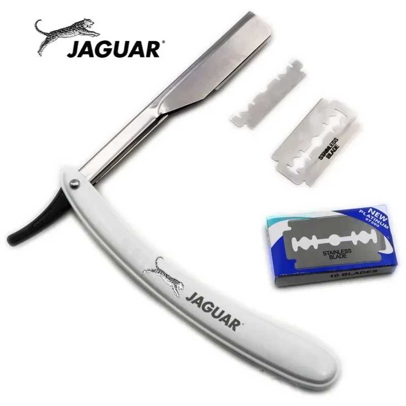 

1set Men Straight Barber edge Razors Folding Shaving Knife Hair Removal Tools With 10pcs Blades