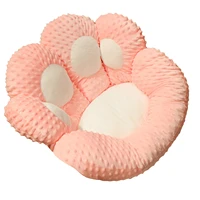 cute cat paw cushion chair cat paw pillow cat paw seat cushion pink lazy sofa pillow decoration warm floor 23 6 x 27 6 inch