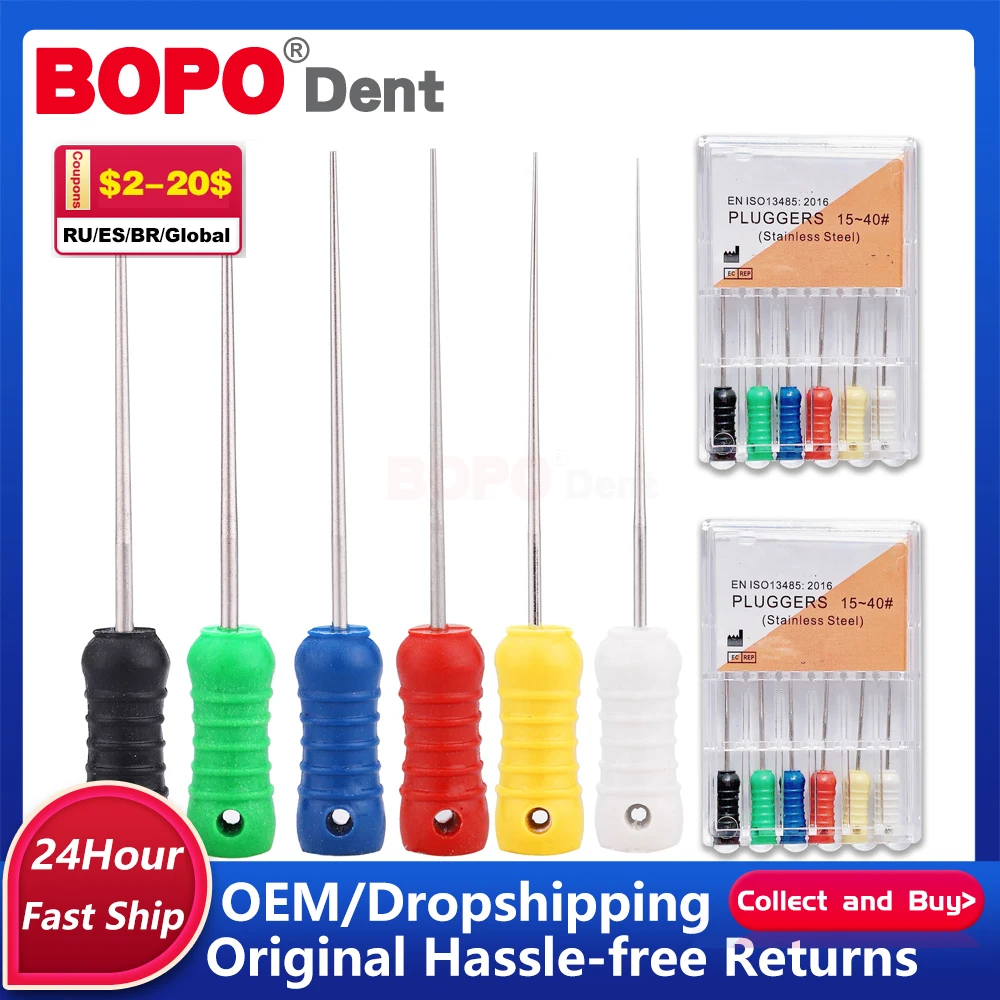 Стоматологические разбрасыватели для пальцев из нержавеющей стали NoEnName_Null