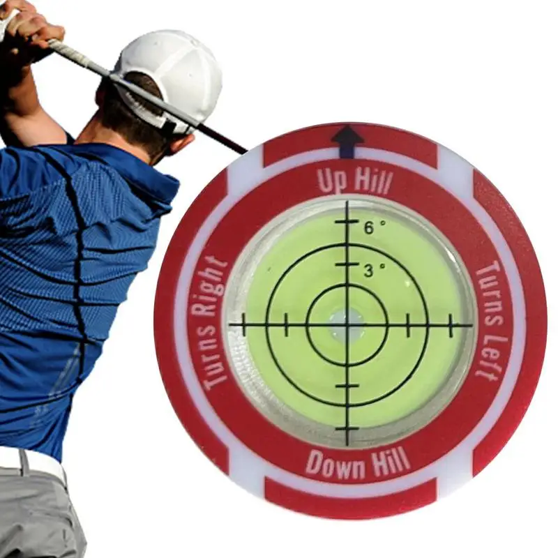 

Golf Ball Markers Magnetic Golf Hat Clips Magnetic Removable Golf Ball Position Mark Golf Accessories Golf Ball Aiming Marker