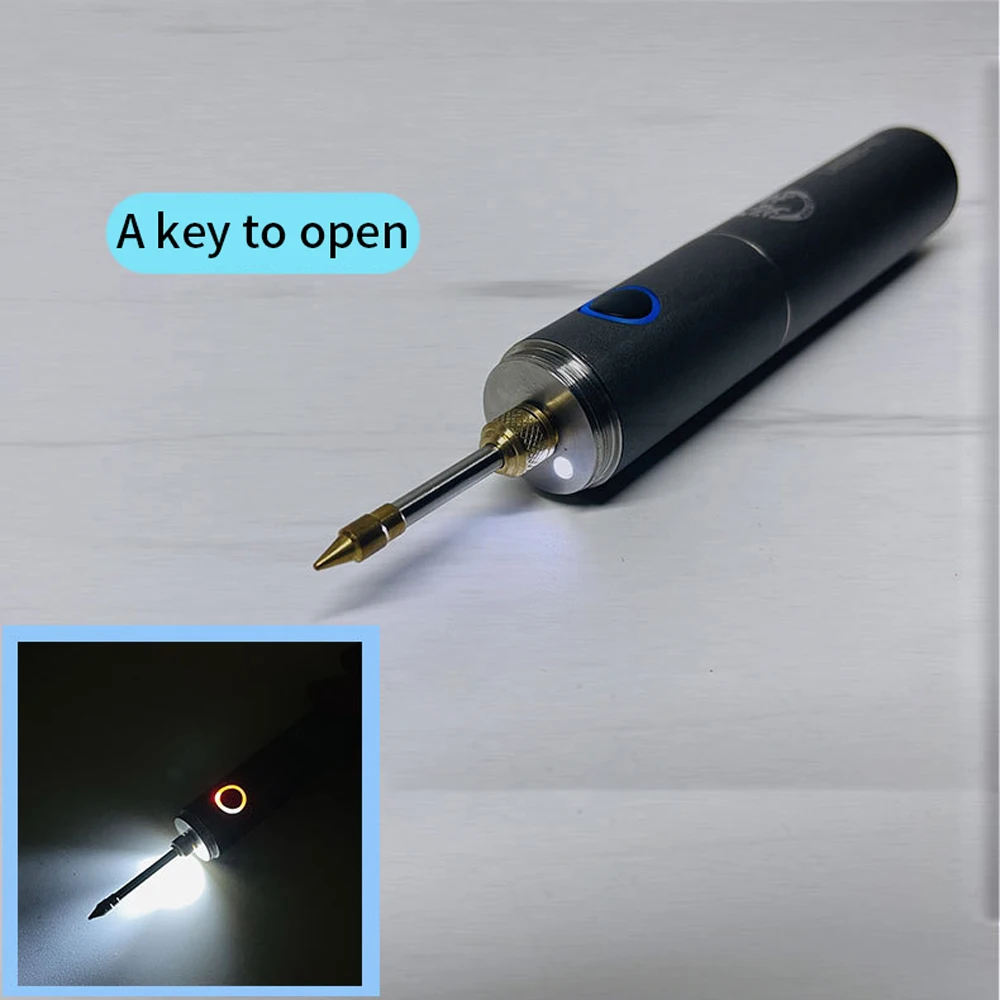 

Многофункциональный Электрический сварочный аппарат со светодиодный светильник кой, набор паяльника, портативный USB Перезаряжаемый паяль...