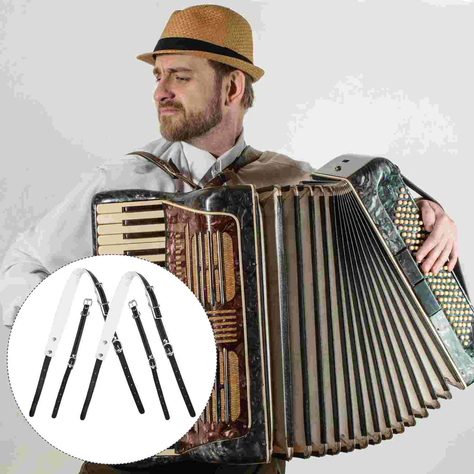 

Instruments Kids Replacement Accordion Strap PU Bass Creative Shoulder Belts Child