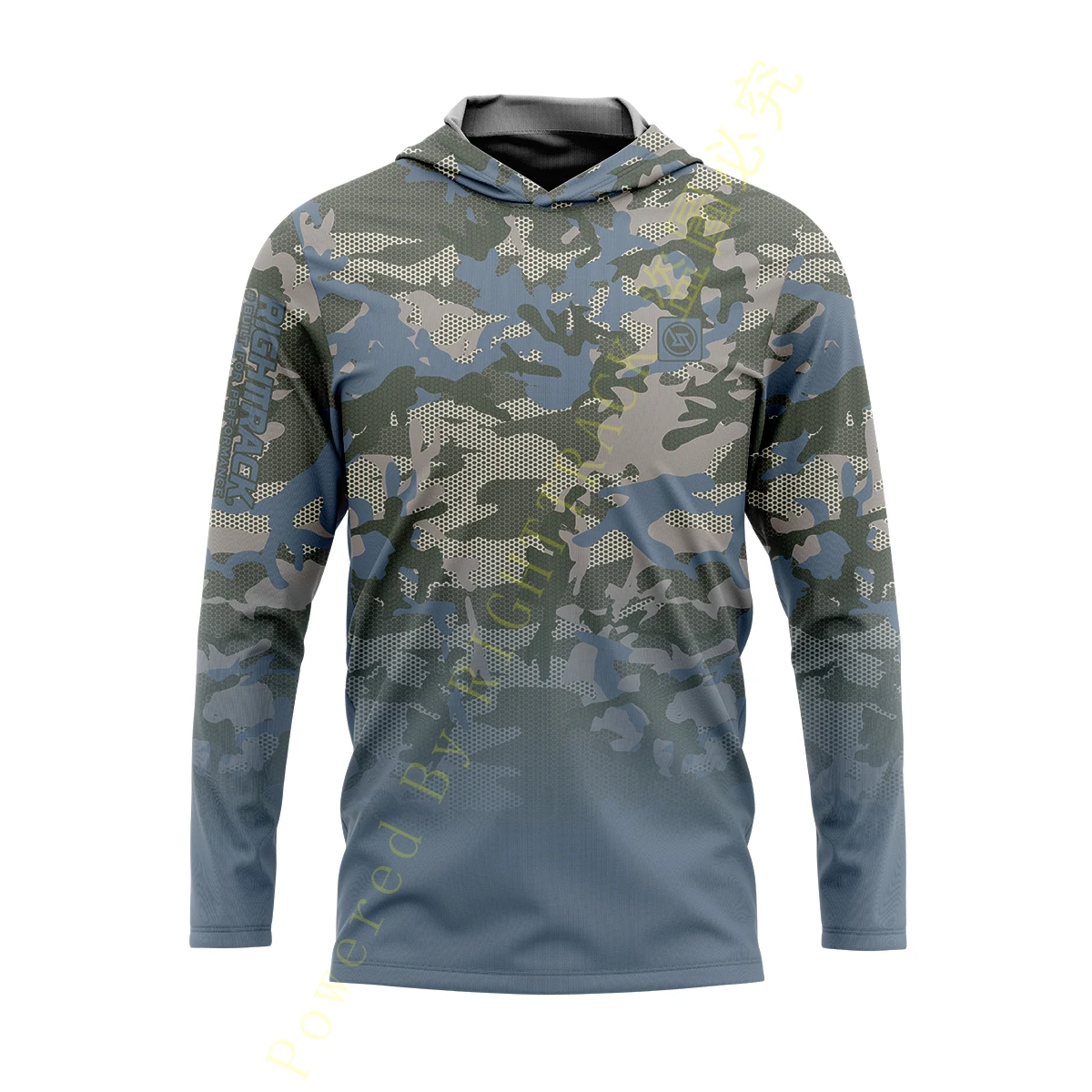 Худи для кемпинга и походов одежда камуфляжная сетчатая легкая Солнцезащитная