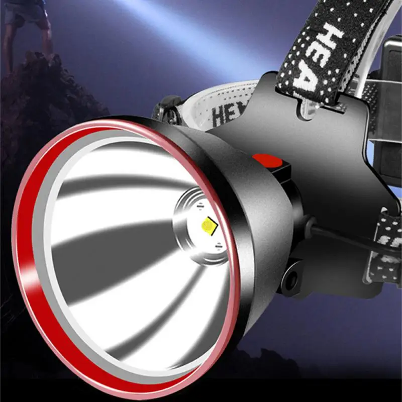 

Night Fishing Miners Lamp High Quality Materials Usb Charge Lightweight Waterproof Durable Outdoor Small Tools Led Headlights