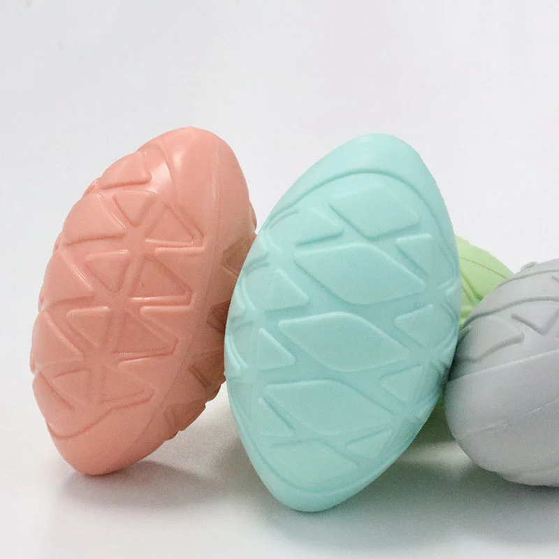 

New Pet Vocal Toy TPR Rubber Rugby Ball Grinding Teeth Strong Bite Resistant Interactive Dog Toy Pet Toys Dog Toys