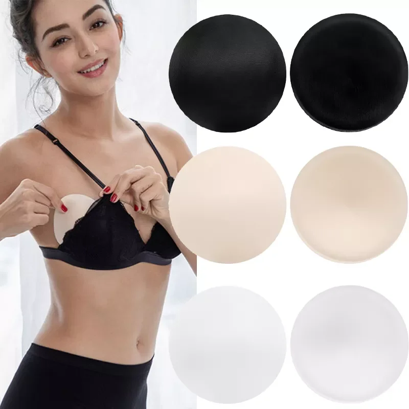 

Summer Breast Bra Pad Sponge Soft Bikini Inserts Chest Pad Women Swimsuit Padding Inserts Sponge Foam Bra Pads Chest Cups