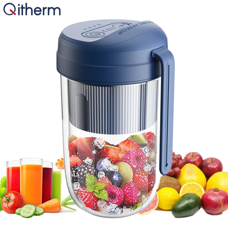 

300ML Electric Juicer USB Rechargeable Blender Portable Mini Fruit Mixer Food Milkshake Smoothie Maker Machine Juice Cup