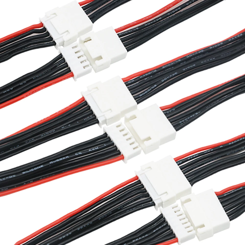 5pcs/lot JST-XH 1S 2S 3S 4S 5S 6S 20cm 22AWG Lipo Balance Wire Extension Charged Cable Lead Cord for RC Lipo Battery charger images - 6