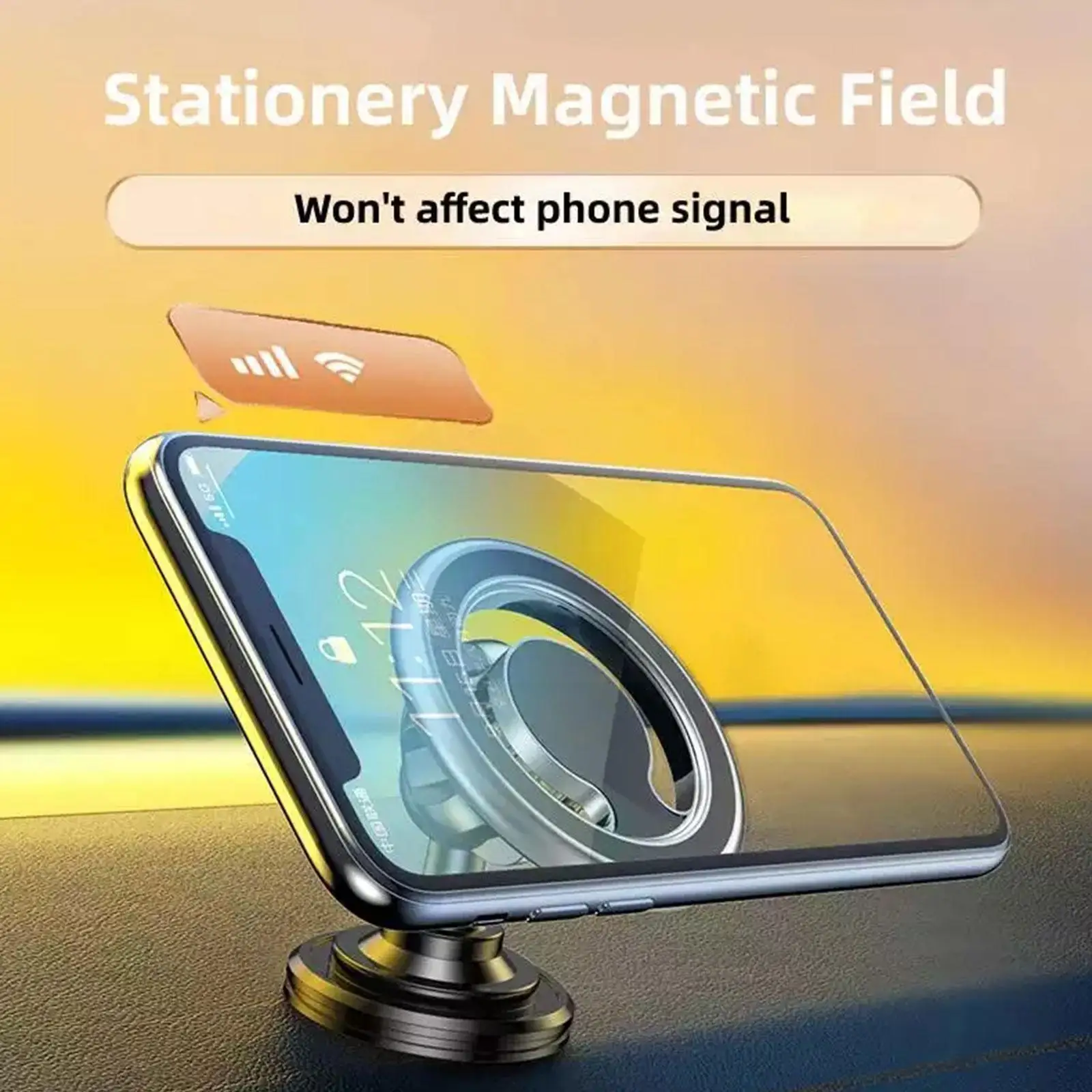 

Phone Magnet Holder Universal Smartphone Ring Phone Mount Cellphone Bracket In Car Magnetic Holder For 13 12 Pro Max C1m7