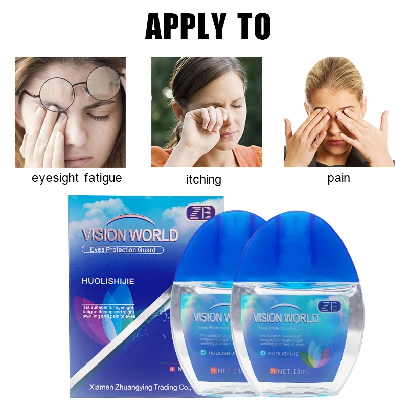 

13 мл капли для ухода за глазами, снятие дискомфорта, устранение усталости, расслабление, жидкое очищение, стерилизующее средство для глаз