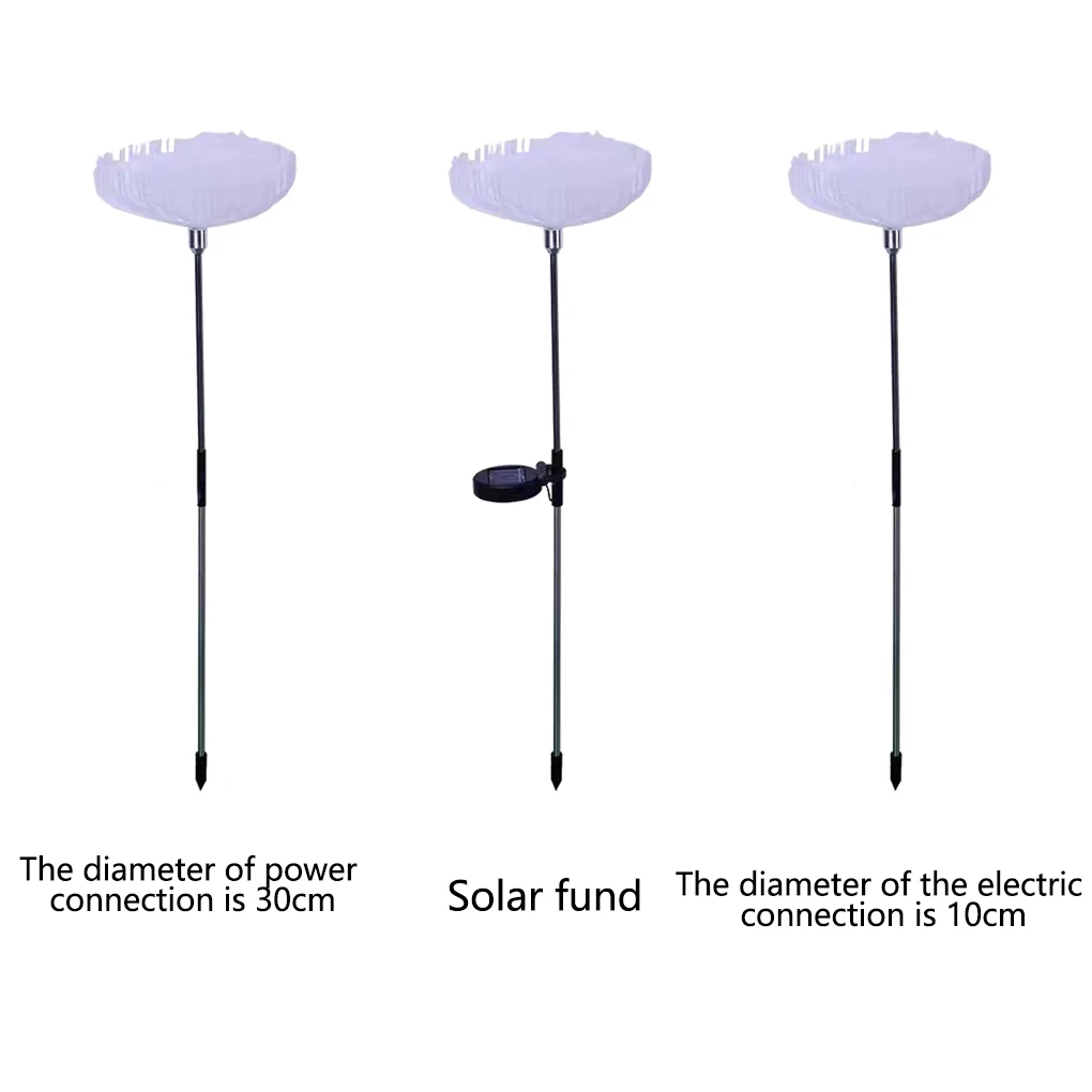 

Уличная лампа для газона, интересный Домашний Светильник для внутреннего двора, 30 см, осветительный прибор с LED-подсветильник кой, со штепсе...