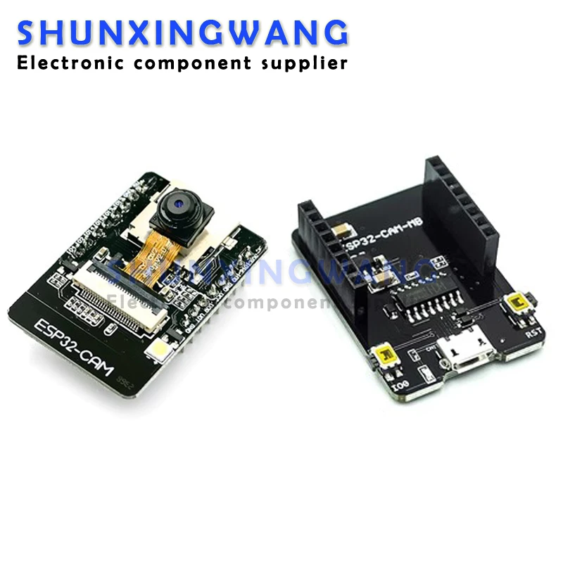 ESP32-CAM WiFi + Bluetooth модуль камеры, макетная плата ESP32 с модулем камеры OV2640 2MP