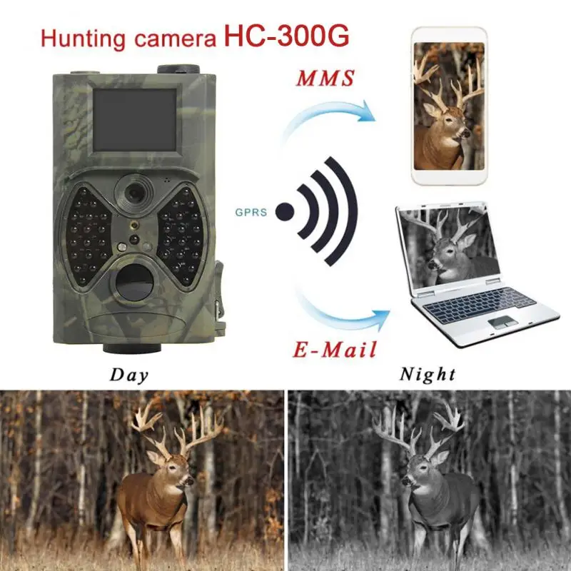 

Skatolly HC300A 12MP 1080P Infrared Night Vision Hunting Camera Forest Wildlife Trail Cameras Hunter Scouting Photo Traps Chasse