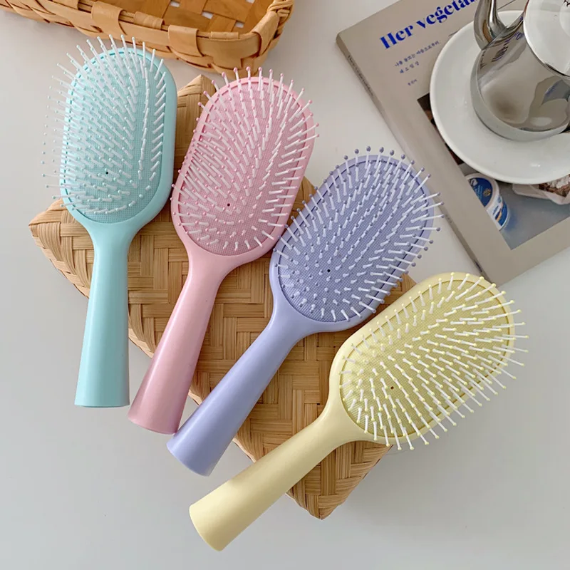 Расслабляющая эластичная Массажная расческа Ins портативная щетка для волос