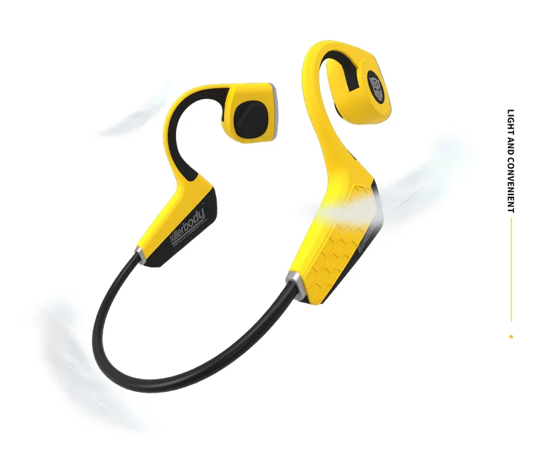 

Bumblebee Transformers Bone Conduction Headphones Portable Bluetooth 5.0 Headset Long Range Wireless earbuds Earphones for phone