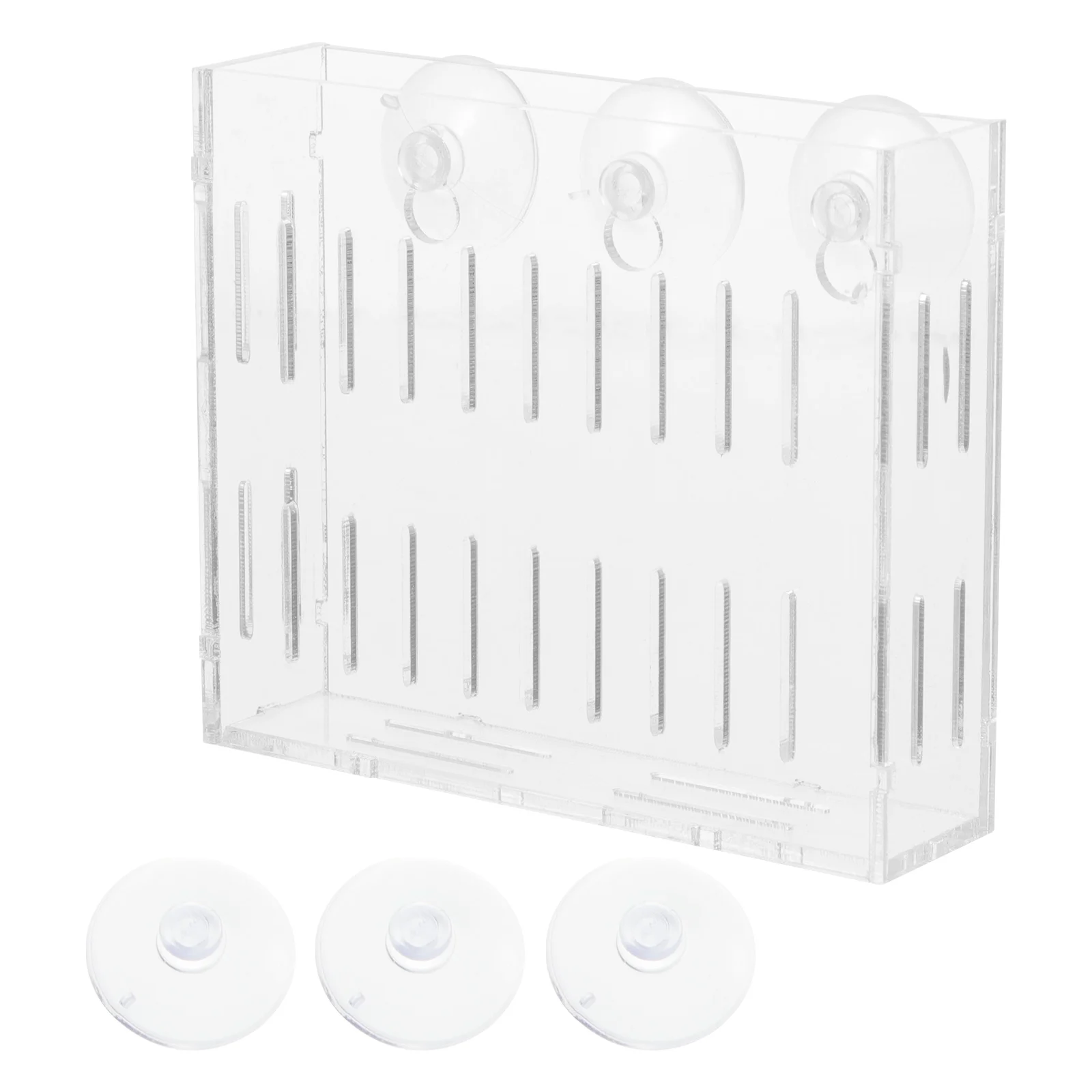 

Glass Aquatic Cup Pot Holder with Suction Cups tank Coral Rack Aquatic Plants Coral Holder for Tank Aquarium Decor