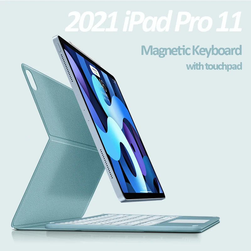 Чехол для iPad Air 4 10 9 с магнитной клавиатурой умная беспроводная мышь и клавиатура