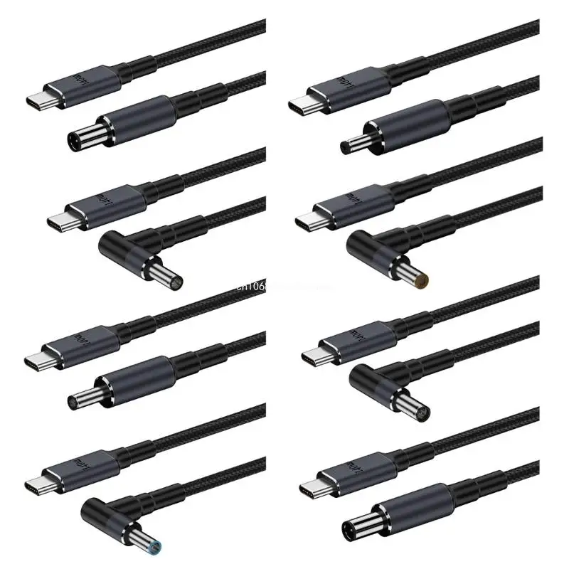 Зарядный кабель типа C-DC 140 Вт 5 5x2 мм/5 1/4 5x3 0/6 0x3 7/7 4x5 0 новая Прямая поставка