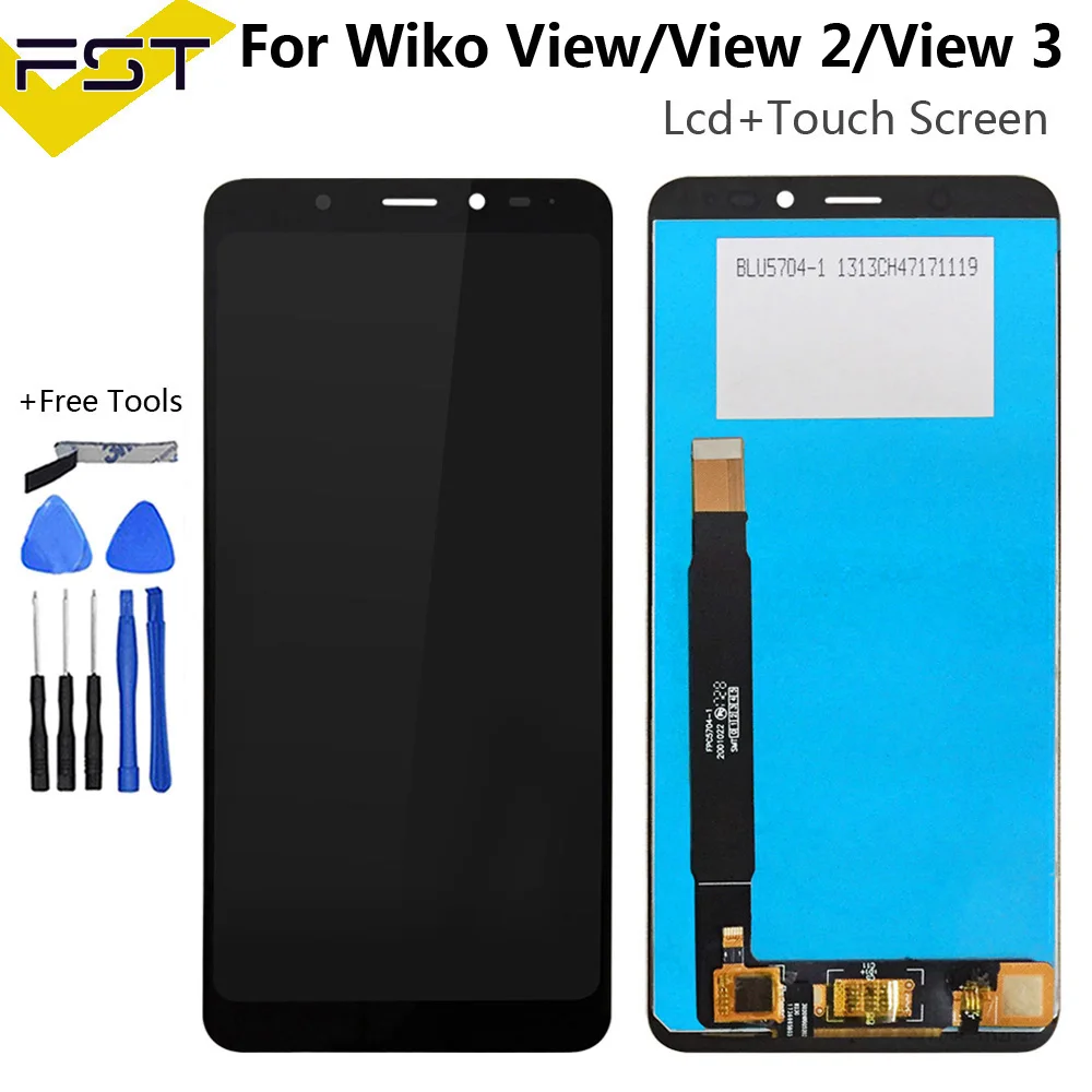 Для Wiko View / View 2 W _ C800/ View 3 Pro / View 4 LiteLCD дисплей + фотография для Wiko View 3 View 5 Plus
