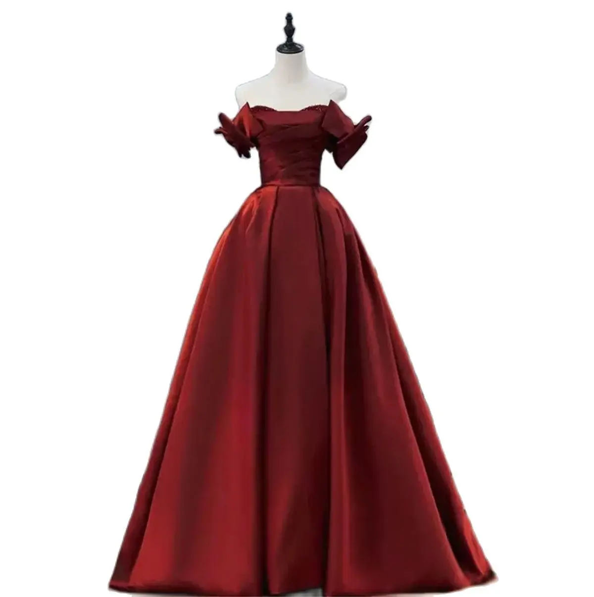 

Бальное платье Quinceanera с вырезом сердечком, атласное платье с оборками и шлейфом, милые платья На Шнуровке Для 15-16 лет с бантом