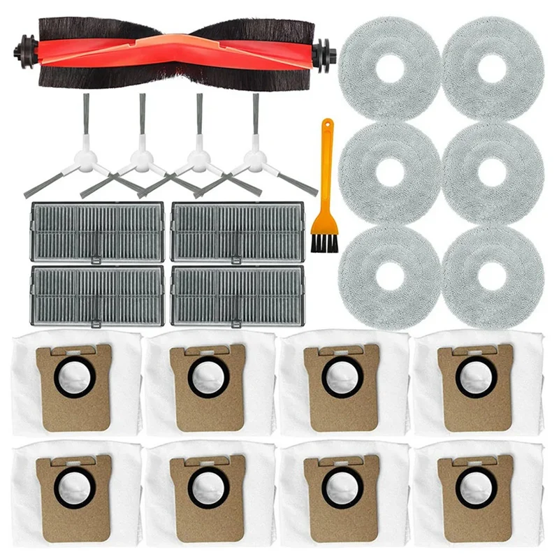 Для Mijia M30S D103CN робот-пылесос основная боковая щетка Hepa фильтр швабра тканевый