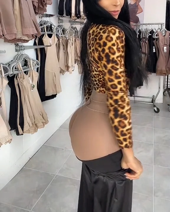 Faja Colombiana High-waisted Two-layer Lace Paneled Hip-lifting Shorts Body Shapewear Women