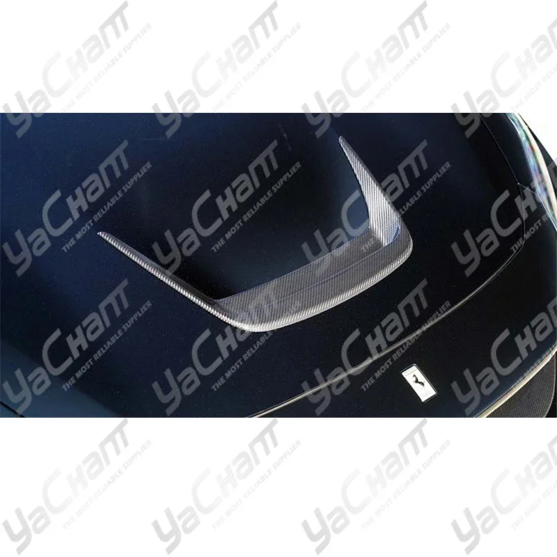 DCF сухое углеродное волокно 2020-2022 Ferrari F8 Tributo &amp Spider подходит для передней крышки