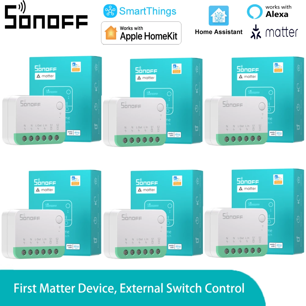 Умный дом SONOFF MINIR4M Wi-Fi Mini R4M Matter Switch