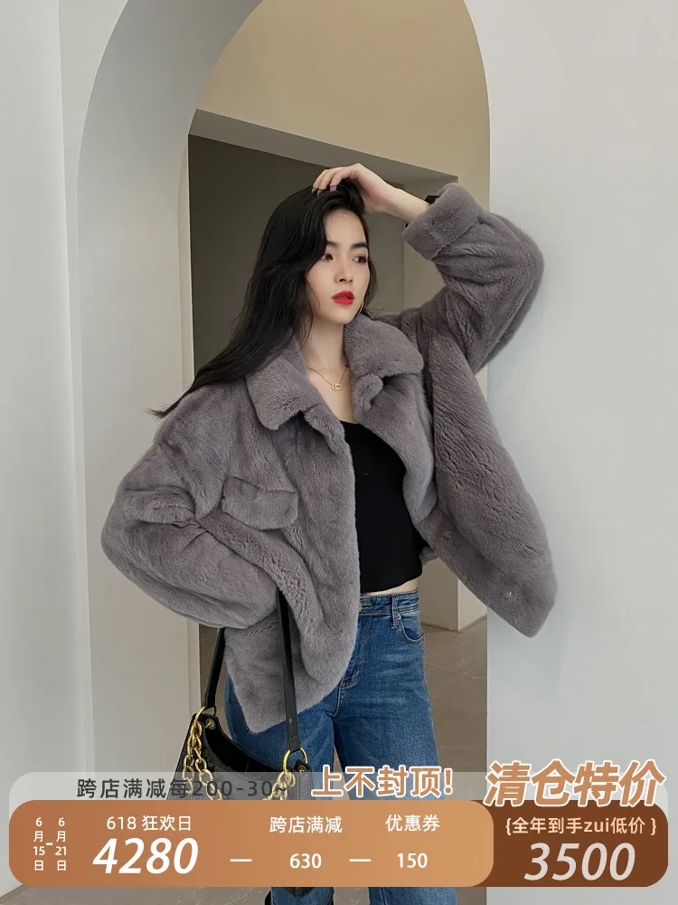 On Sale Fur Coat Coats Fur Mink Fur Thick Winter Office Lady Other No Real Fur Women's Winter Coat 2022