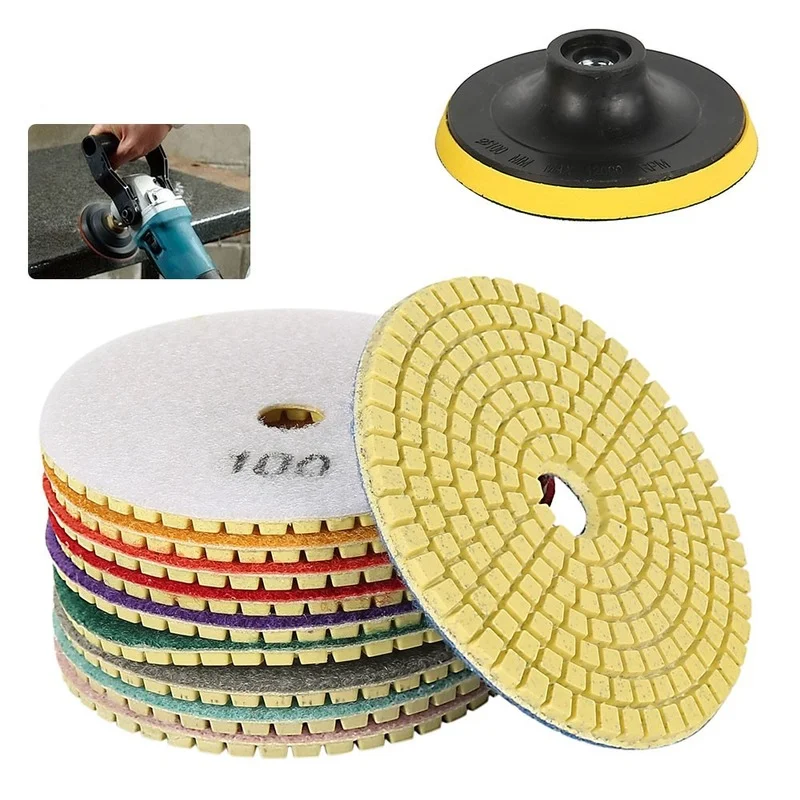 Алмазная полировальная Накладка для мокрого/сухого гранита бетона мрамора