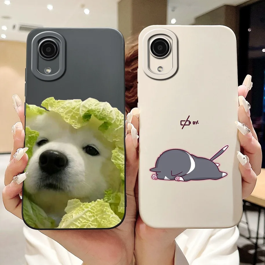 Чехол для телефона Samsung A03 задняя крышка Galaxy Core 4G цветочный бампер