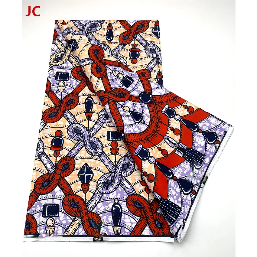 

Чистый хлопок, элегантный материал, ткань с Африканским восковым принтом Анкары, высококачественная ткань с принтом, ткань, текстиль для пл...