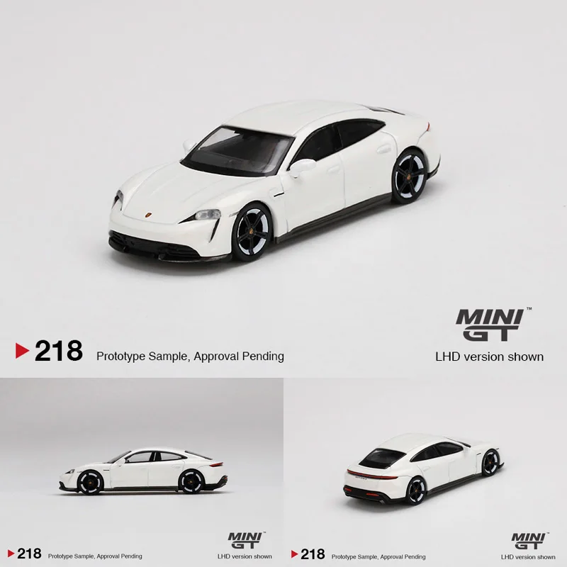 

Модель спортивного автомобиля Porsche Taycan Mini 1:64, модель спортивного автомобиля Turbo S 218, Коллекционная модель, орнамент, подарок, бесплатная дост...