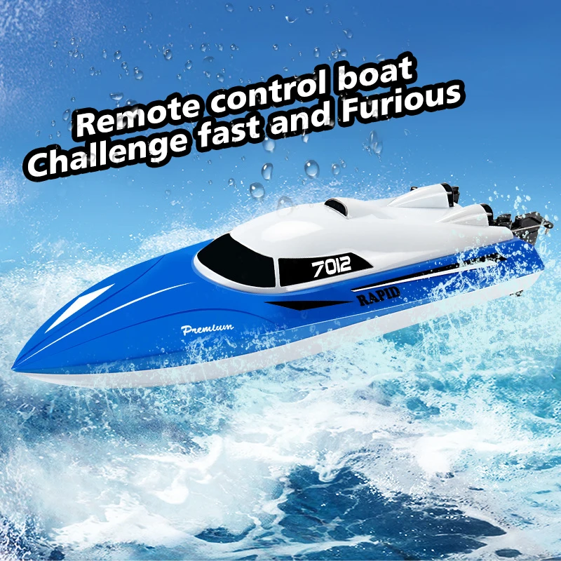 

2.4G Large Remote Control Speedboat High-Speed Speedboat Model Children Electric Yacht High-Speed Racing Speedboat Toys for Boys
