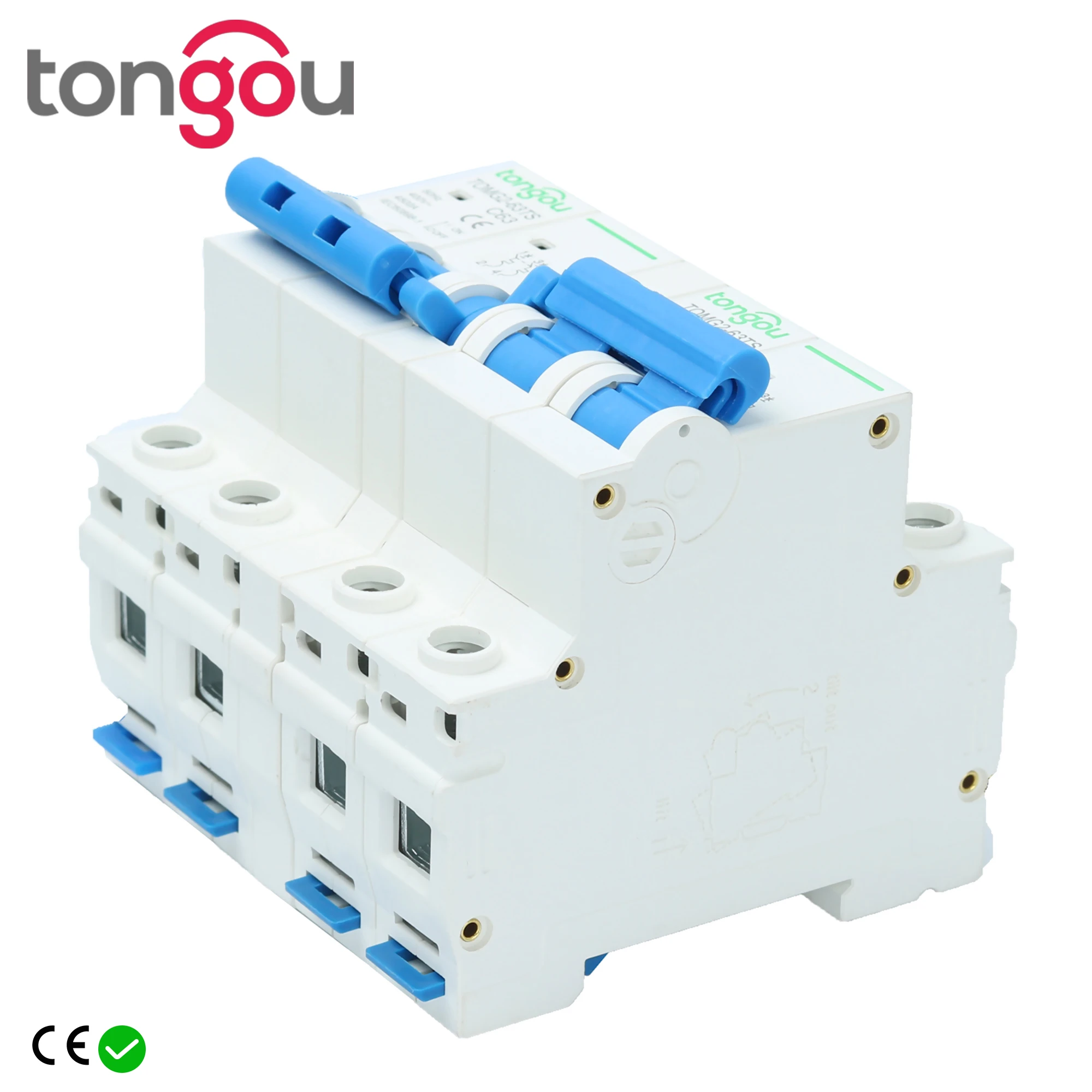 TONGOU 2P 63A МТС ручной выключатель с двойной мощностью MCB 50 Гц/60 Гц 400 - купить по