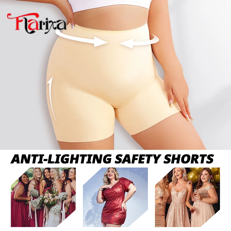 Flarixa большие размеры защитные брюки женские анти-натирающие шорты для нижнего