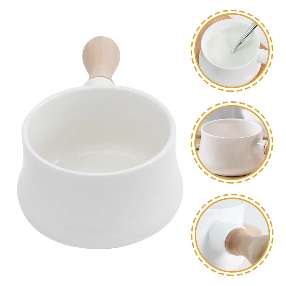 

Delicate Soup Bowl Handle Salad Bowl Noodle Bowl Household Snack Bowl Storage Holder