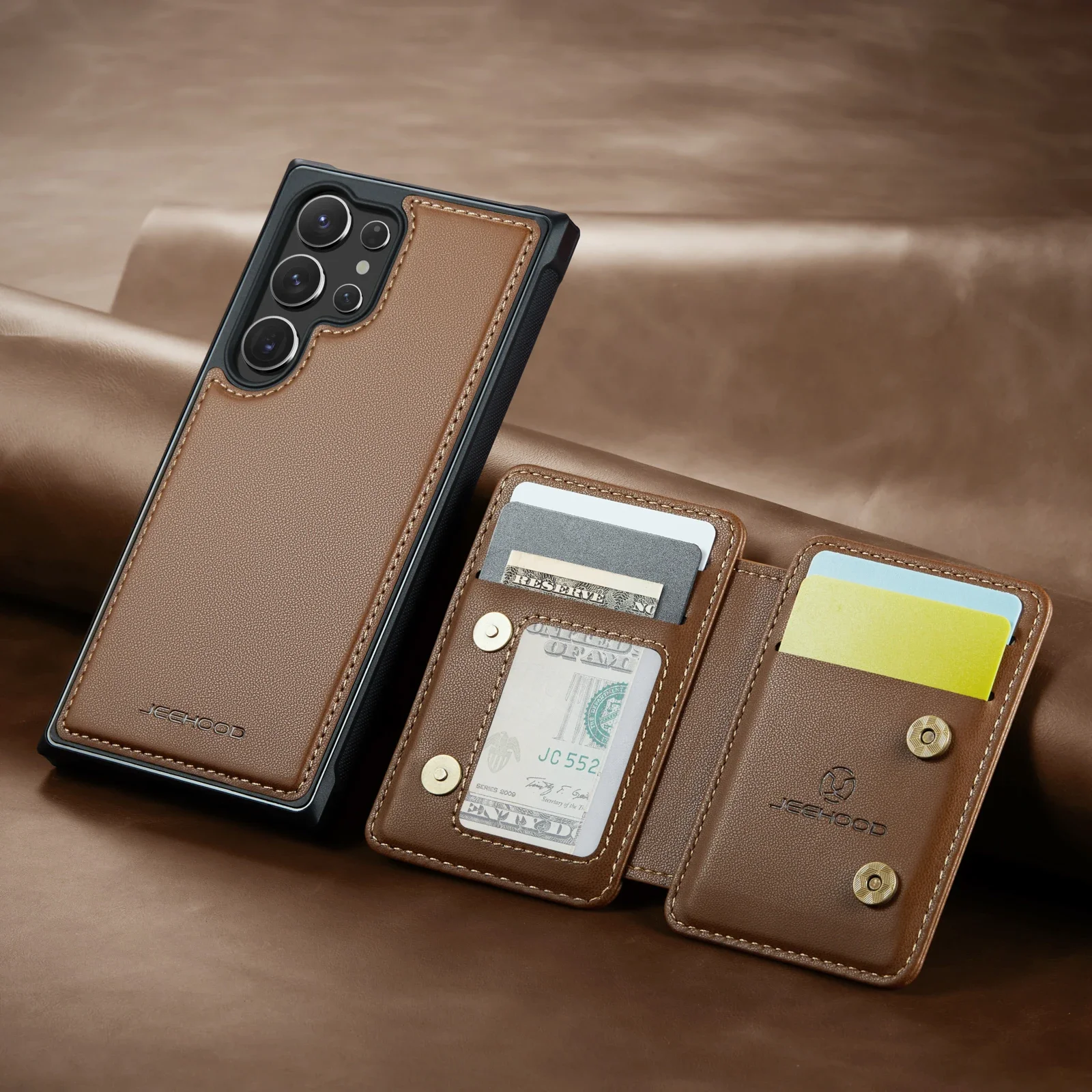 2 в 1 Магнитный чехол для Samsung S24ULTRA S23 S22 S21 S20 PLUS FE A55 A54 A53 A52 A51 A35 A34 A24