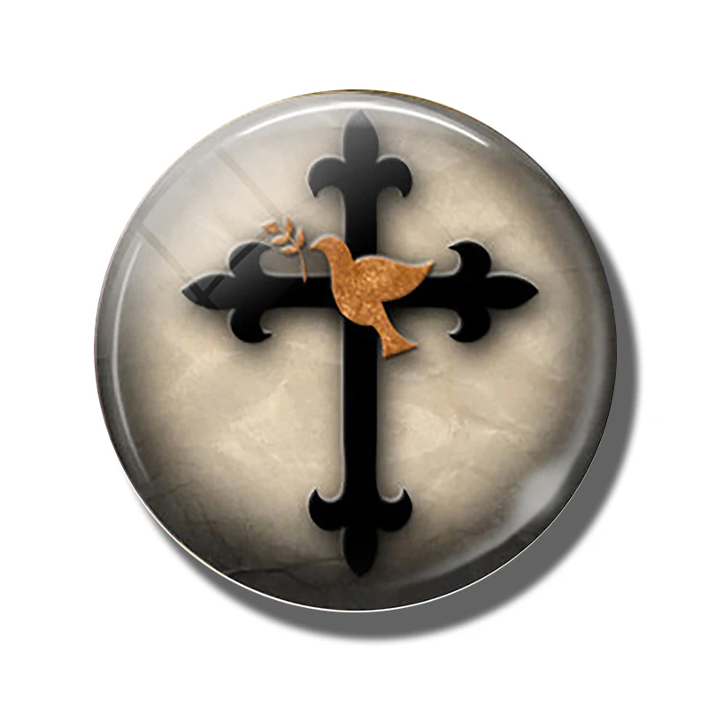 Христианские магнитные наклейки Девы Марии Иисуса Христа Святого Сердца Креста