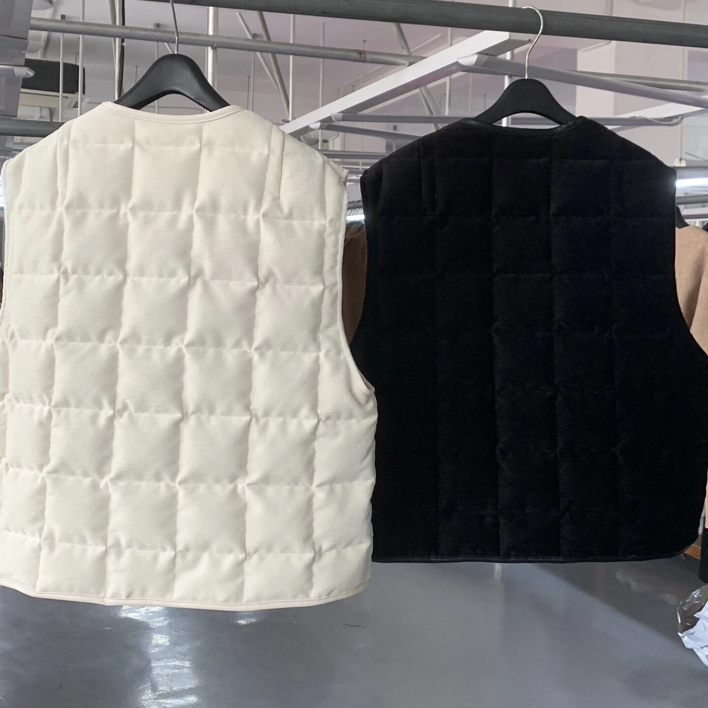 Кашемер * 24 осенний жилет на кнопках корейский заказ зимний хлопковый легкий