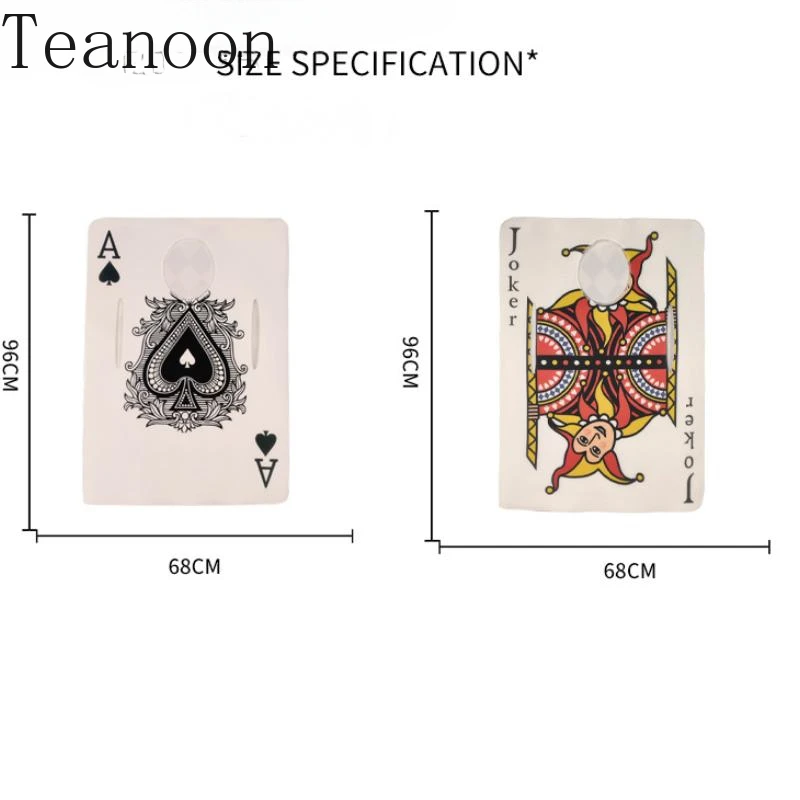 Костюм для косплея Teanoon King Spades необычная маскировочная одежда комбинезон